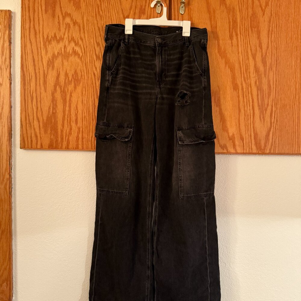 American Eagle Outfitters Dark Wash Women's Flare Jeans